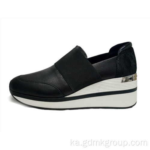 ქალთა სუნთქვადი მრავალმხრივი საზაფხულო შავი სპორტული ფეხსაცმელი